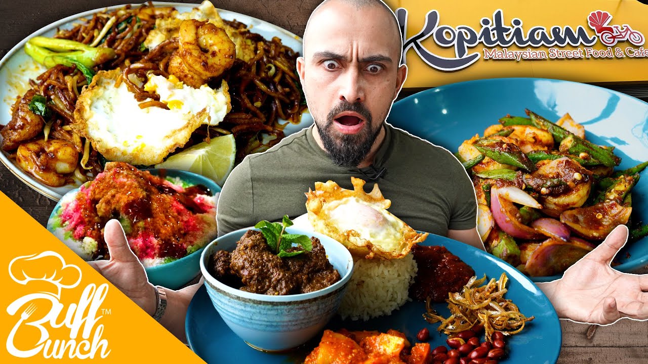 😜THE BEST BEEF RENDANG &  MEE GORENG UK? - Kopitiam - Malaysian Cuisine- (Birmingham UK) [BUFFLUNCH]