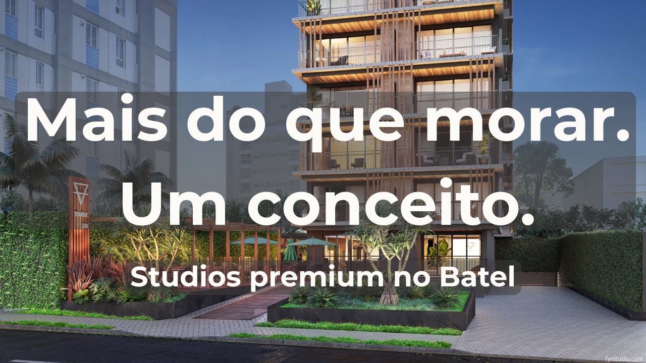 Temple Batel | Studios Premium com Arquitetura e Bem-Estar