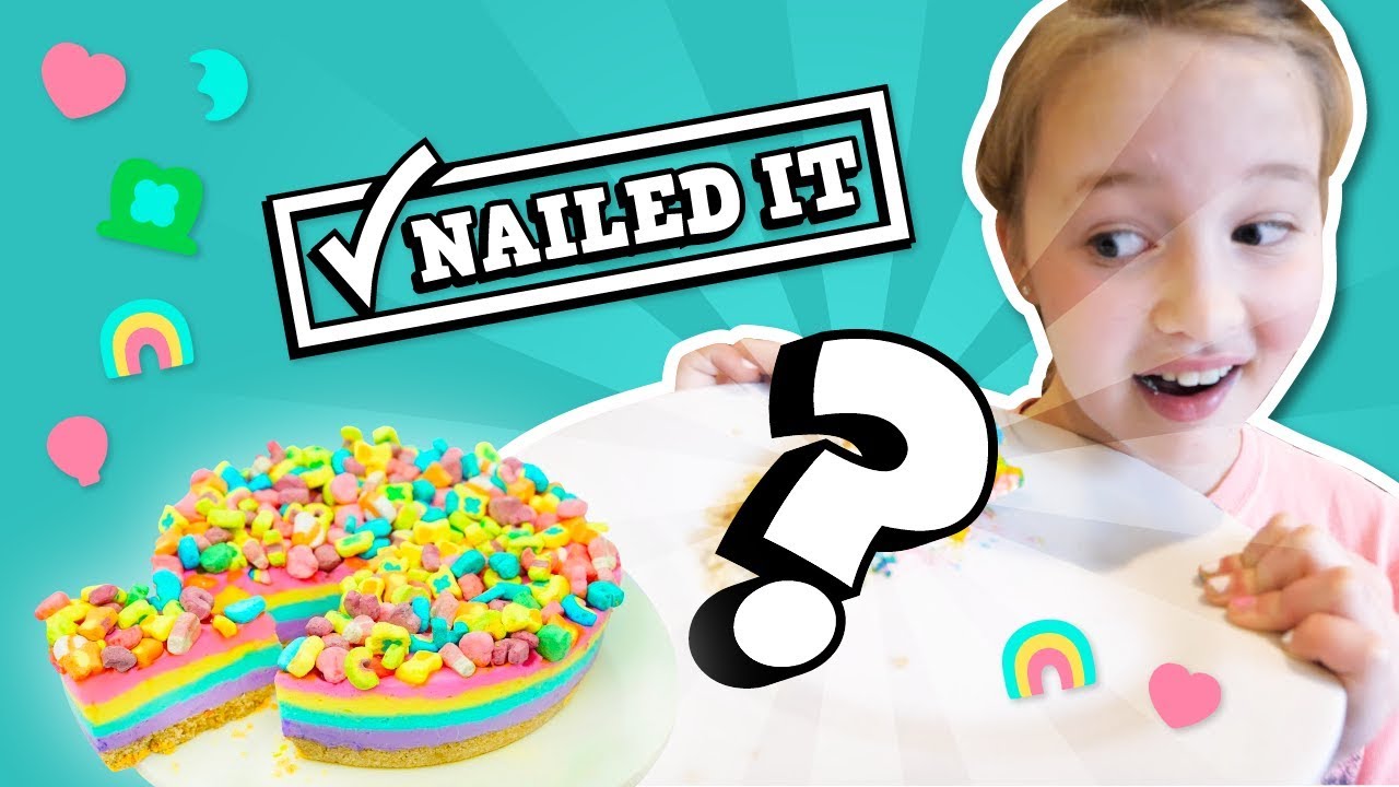 How (not)  to make Lucky Charms Pie? // Nailed It // The Holderness Family