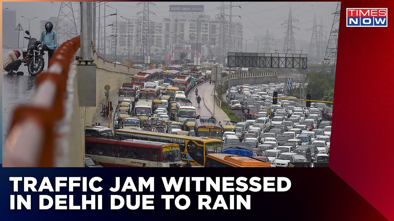 Monsoon Finally Arrives In The National Capital, City Roads Turn Into Rivers | Latest News