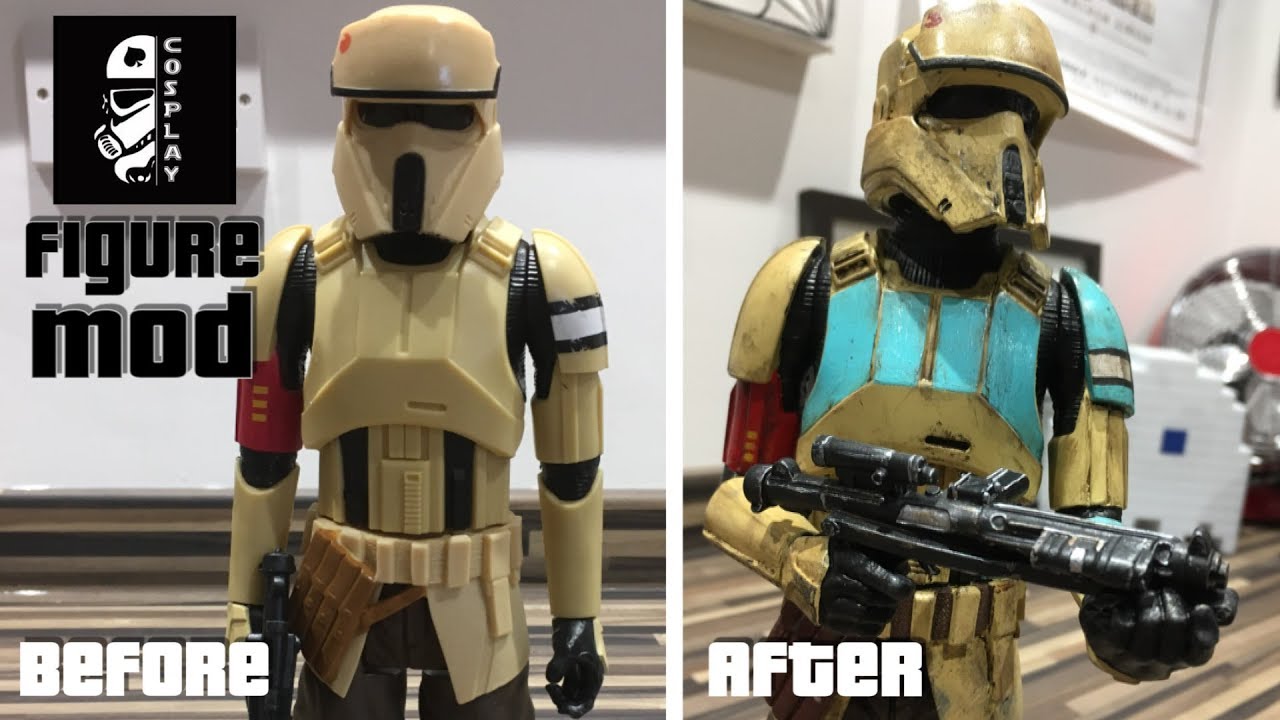 Shoretrooper Action Figure Modification