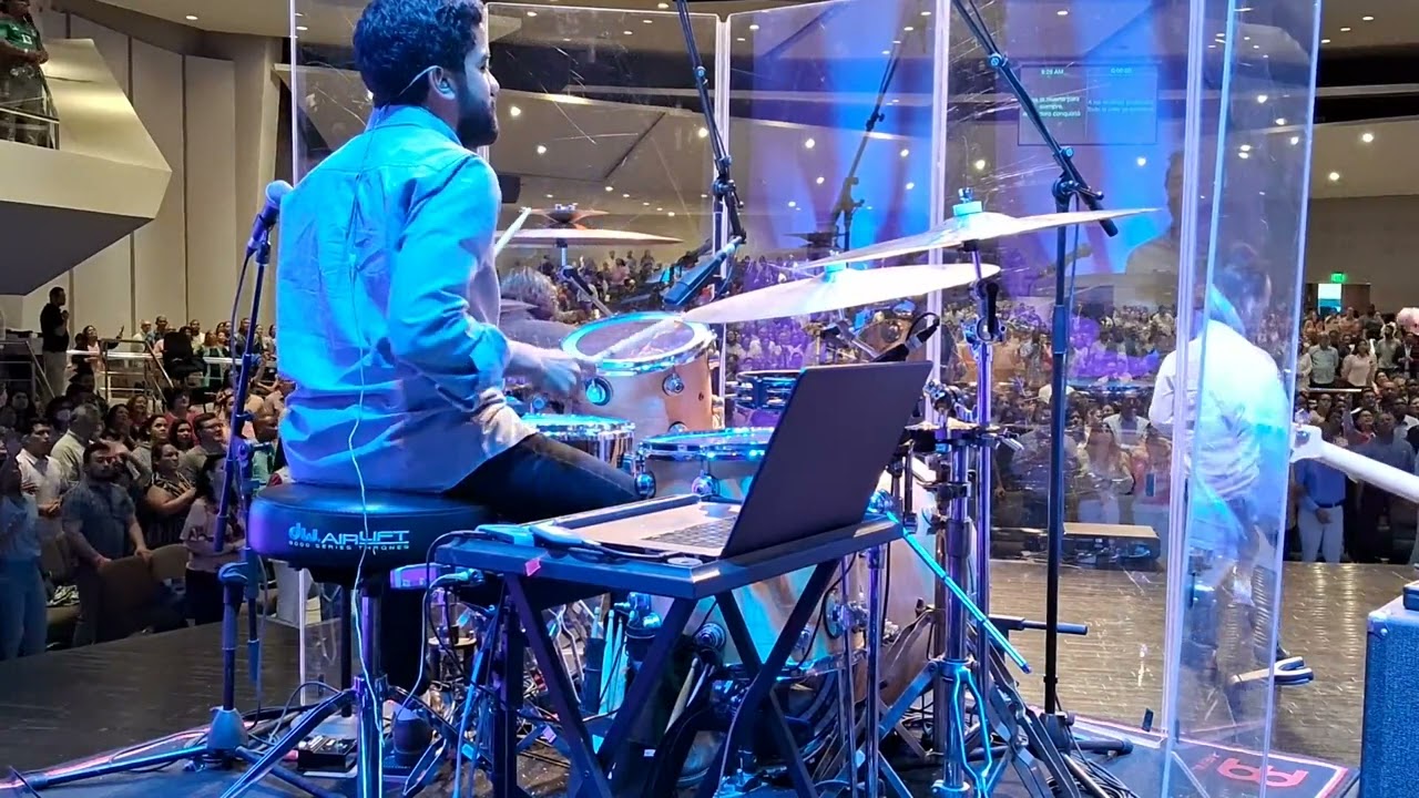 Por Su Causa 2023 Día 1 / Rey de Reyes - Hillsong Worship (DRUM CAM)
