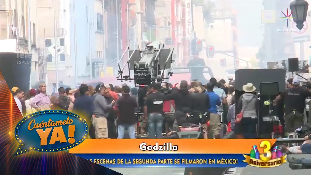 ¡Escenas de Godzilla se filman en la CDMX! | Cuéntamelo YA!