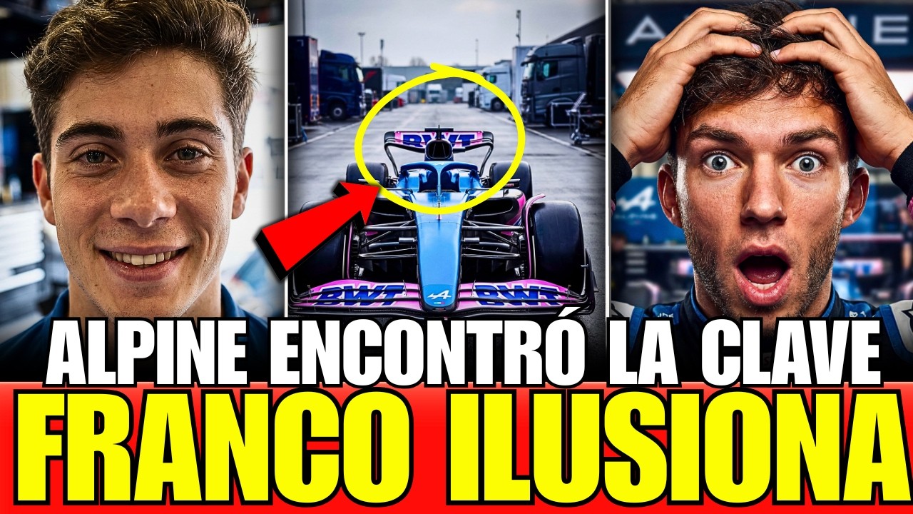 ¡Franco COLAPINTO ENCONTRÓ la CLAVE en CHINA! Alpine MEJORÓ Franco SE ILUSIONA con PELEAR la QUALY!