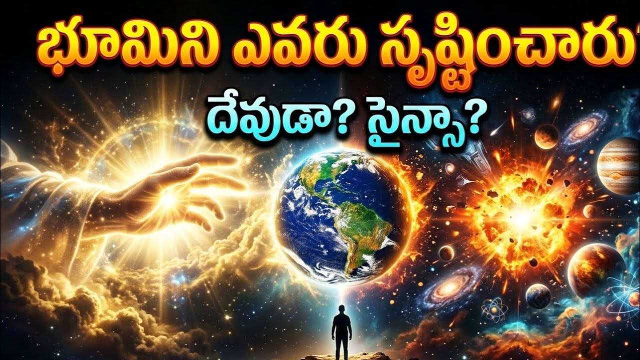 Who Created Earth? God or Science? | భూమిని ఎవరు సృష్టించారు? దేవుడా? సైన్సా?