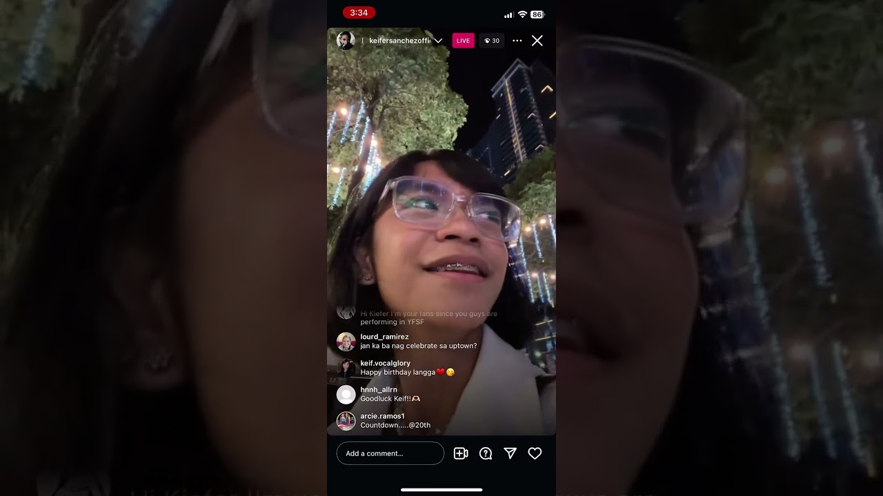 Keifer Sanchez turning 20 on Instagram Live Part One! #TNTBoys #KeiferSanchez