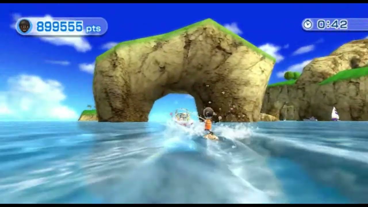 wii sports resort wakeboarding intermediate 5899224 score