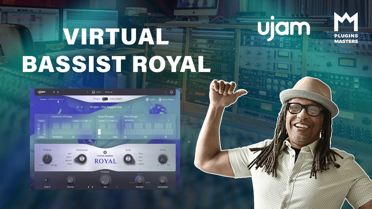 How to use Ujam Virtual Bassist Royal ?
