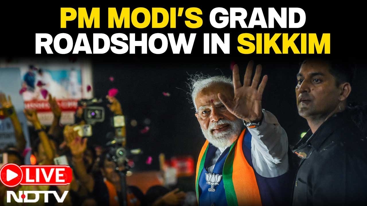 PM Modi Joins Sikkim&rsquo;s 50th Statehood Celebrations, Mega Projects & Roadshow In Gangtok