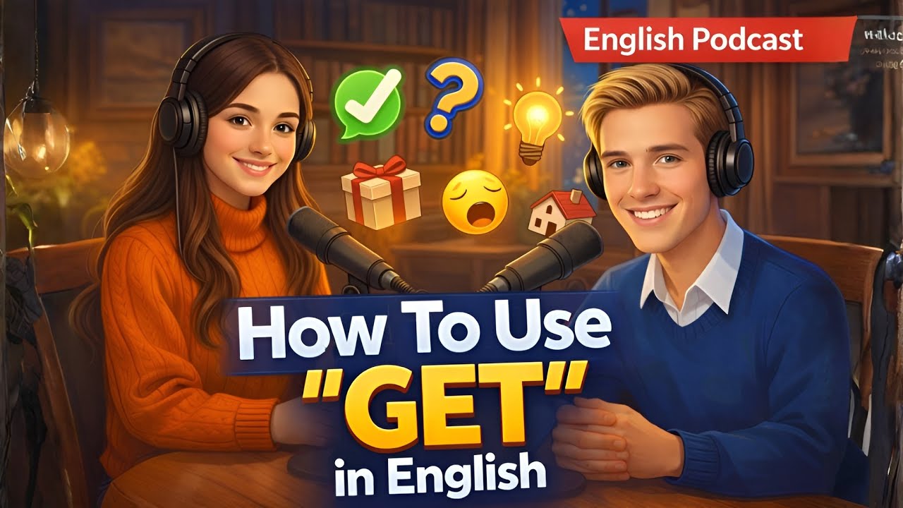 How To Use “GET” in English | English Podcast for Beginners