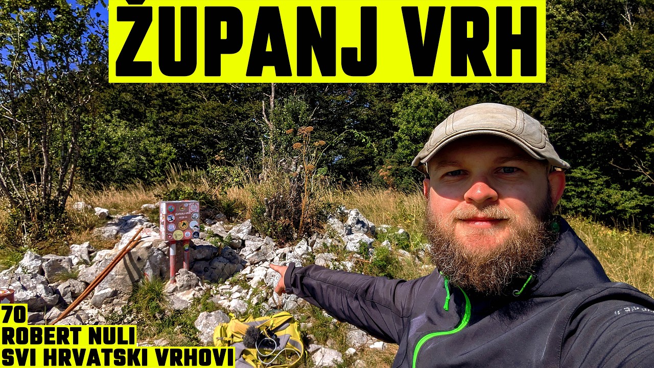 Županj vrh, Ćićarija, 1138m - planinarenje [70. VRH iz serijala SVI HRVATSKI VRHOVI] 4K