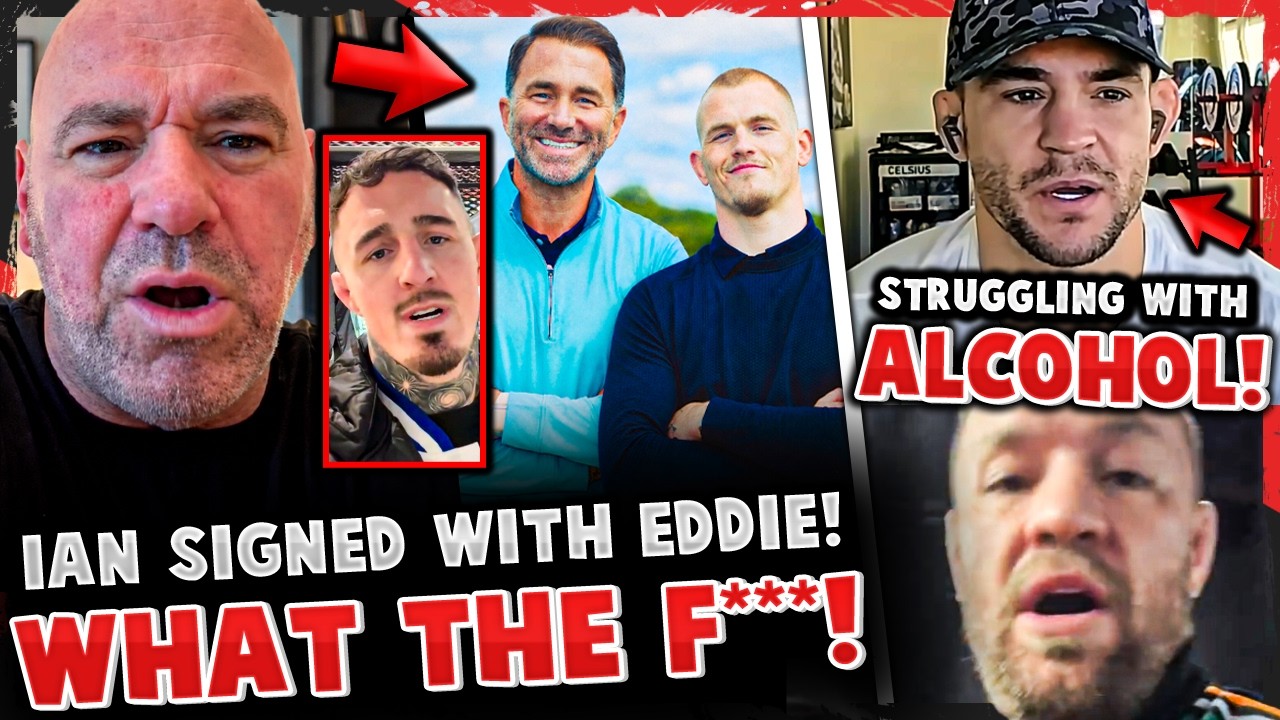 BREAKING! Ian Garry SIGNS with Eddie Hearn! REACTIONS to Dustin Poirier ARREST FOOTAGE!