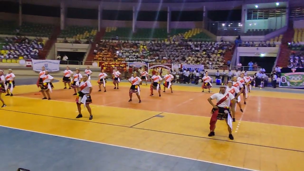 presentación del drill gimnastico  juego magiseteriales 2022 profesoras de inicial..