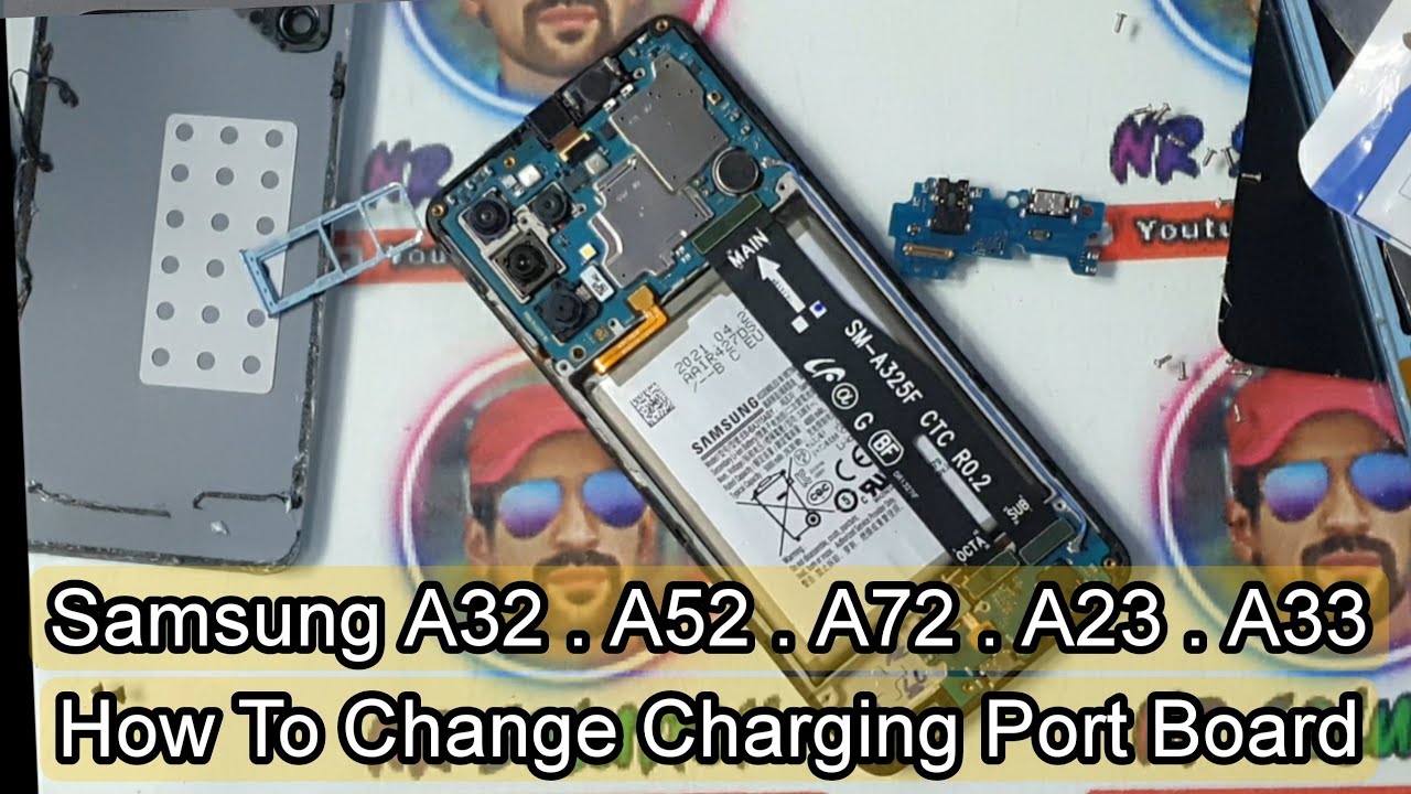 How To Replace / Change Charging Port Board For Samsung A32 , A52 , A72 , A23 , A33