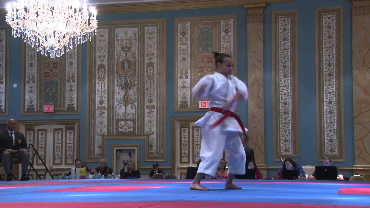 2016 US Open 16-34 Elite Female Kata Final Viviana Bottaro ITA