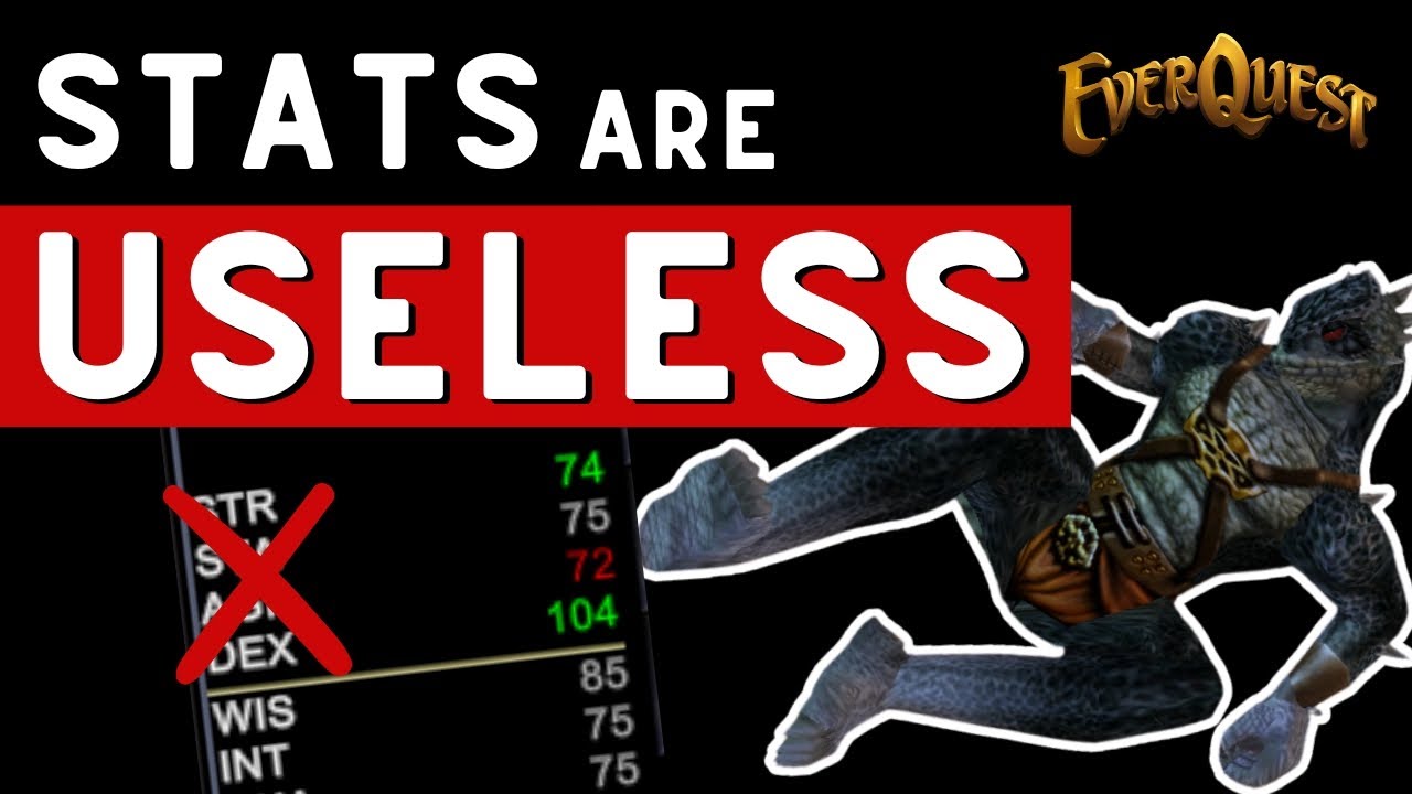 В EverQuest статистика БЕСПОЛЕЗНА!