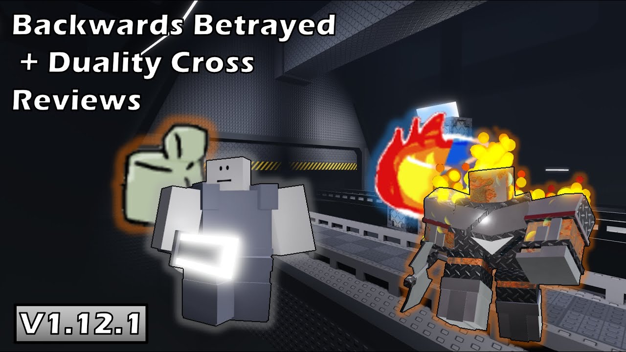 Backwards Betrayed and Duality Cross Accessories Review - World Tower Defense (Roblox)