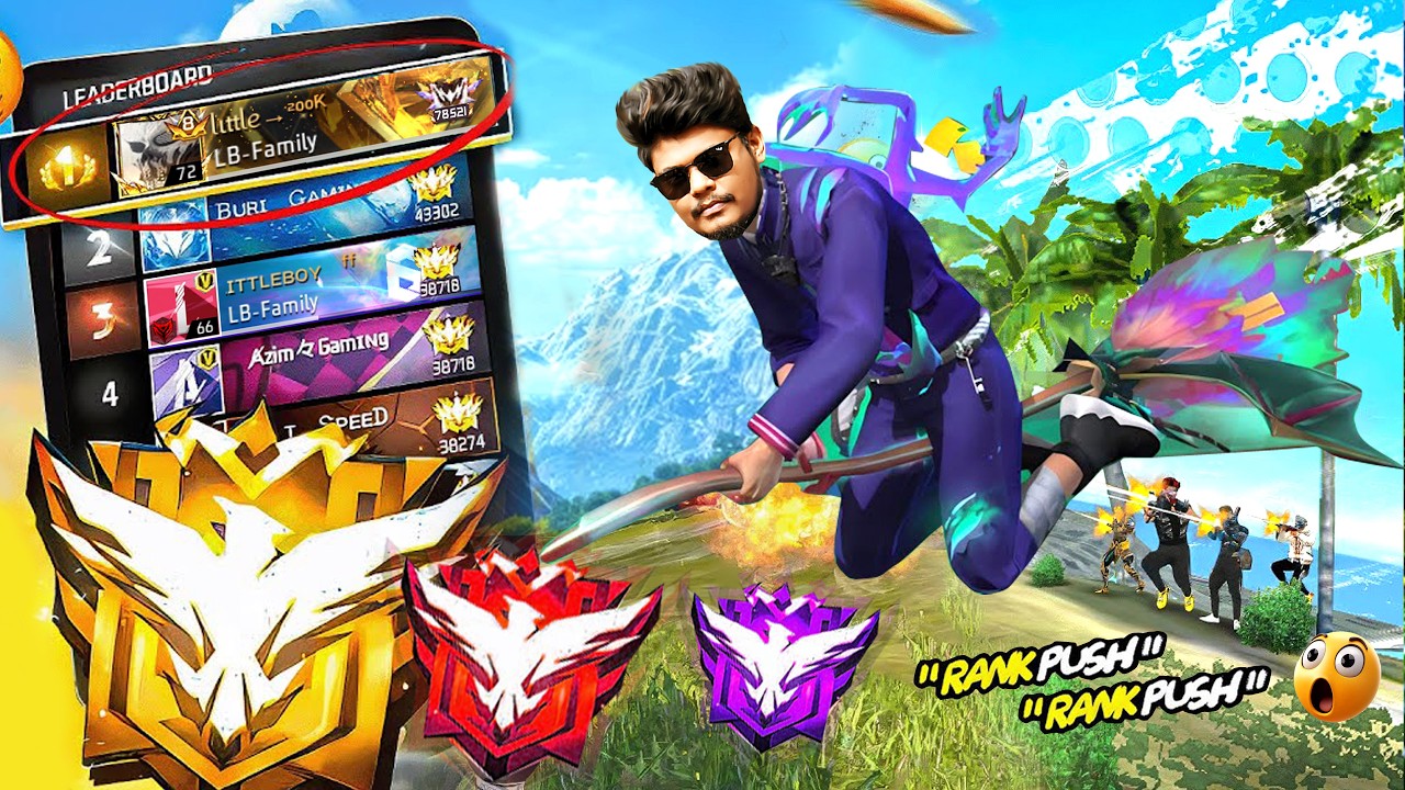 Adicha Booyah Ilana Pooya 🔥LITTLE IS BACK👑 || BR RANK PUSH || #littleboyff #rankpush  #fflivetamil