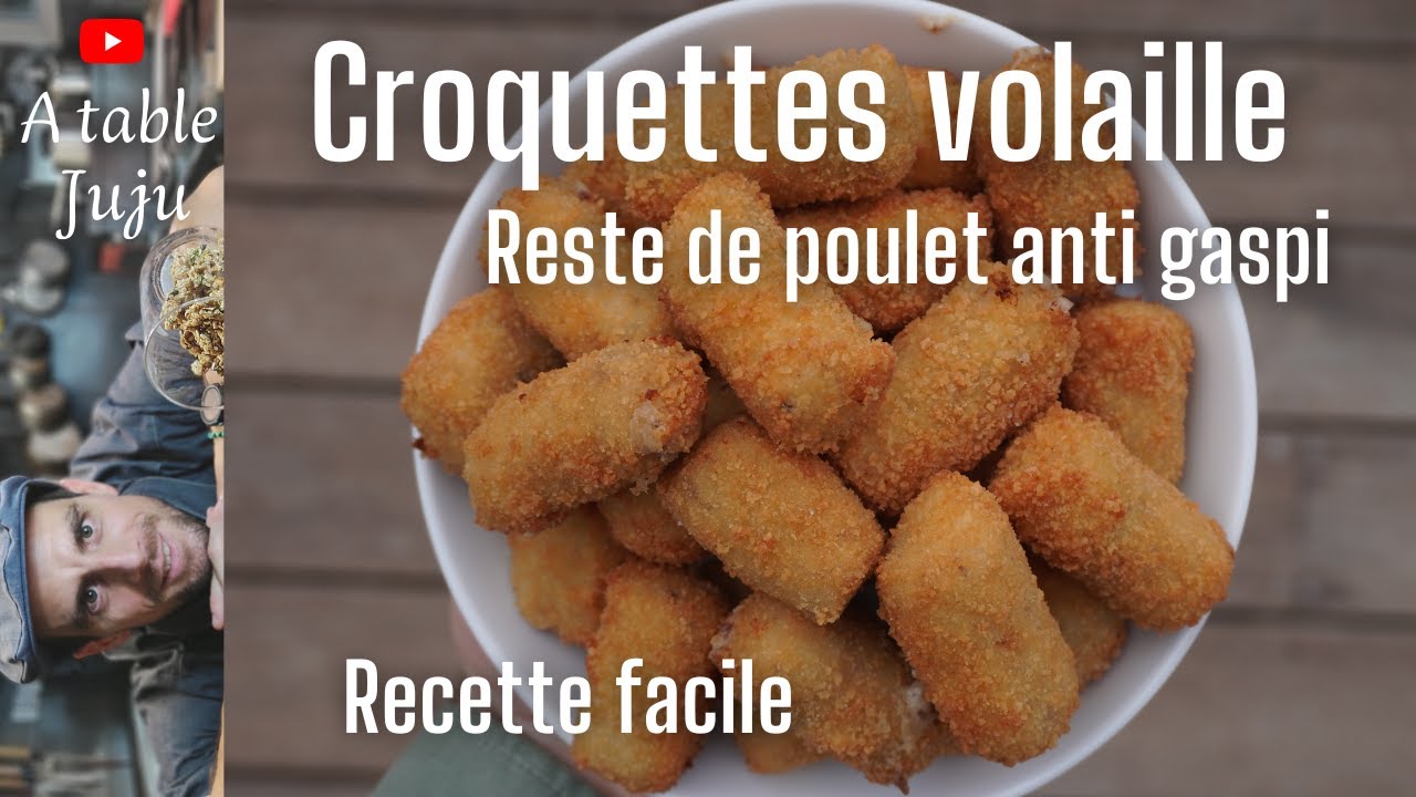 Reste de poulet recette facile | A table Juju