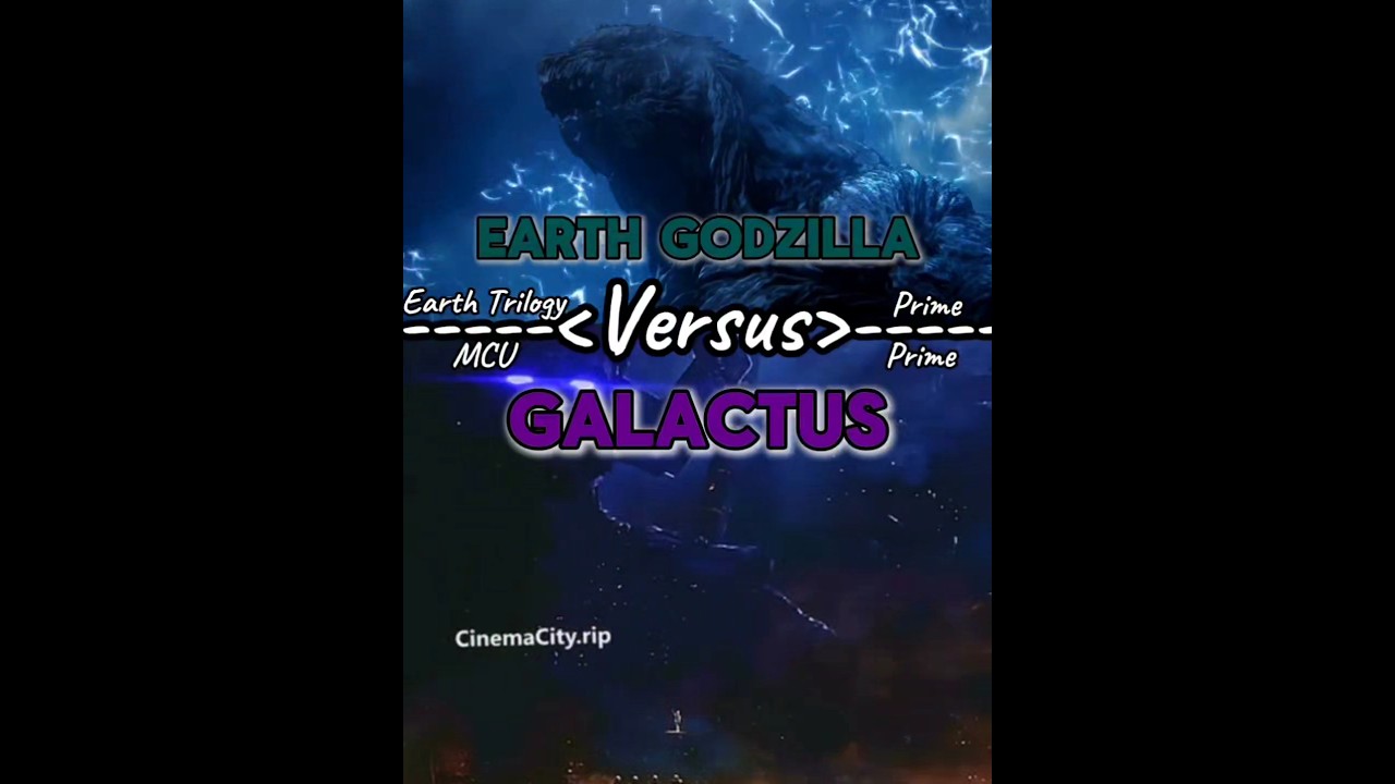 Earth Godzilla Vs. Galactus