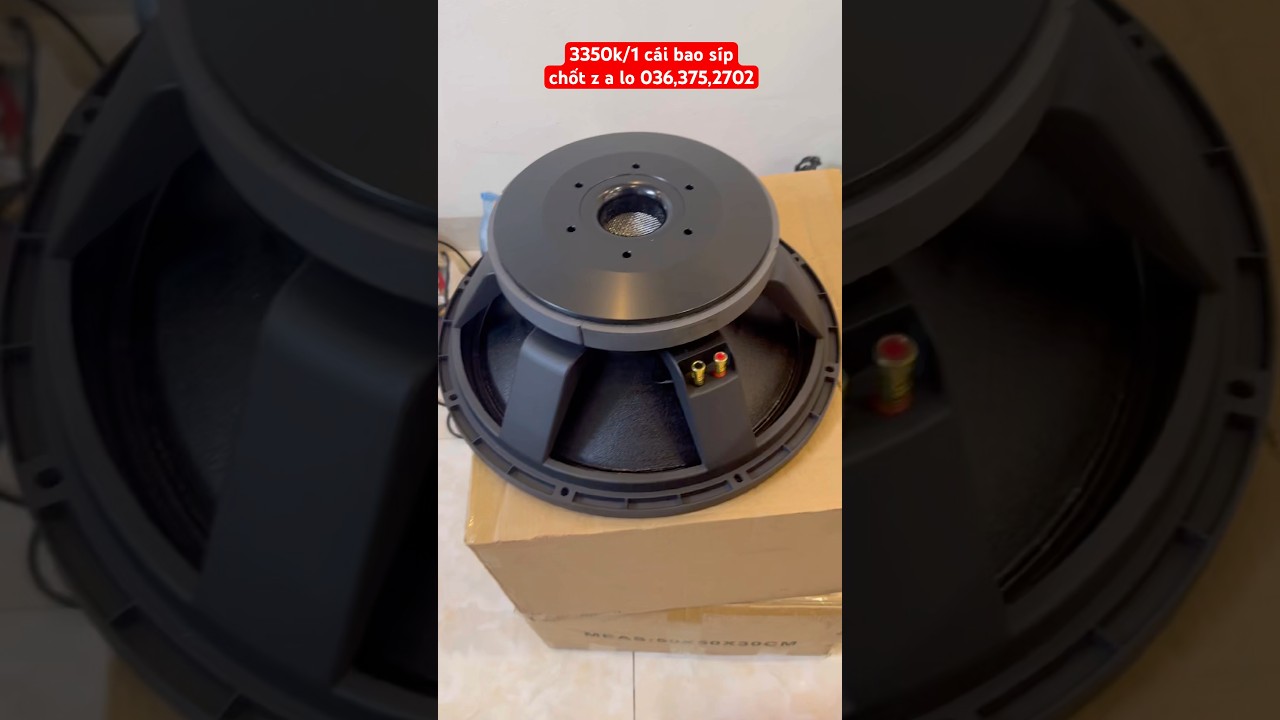 Hot, Loa Bass 50 PIF, model : PIF18-C125, từ 280 coil 125, chuy&ecirc;n sub, 1300w, 8ohm