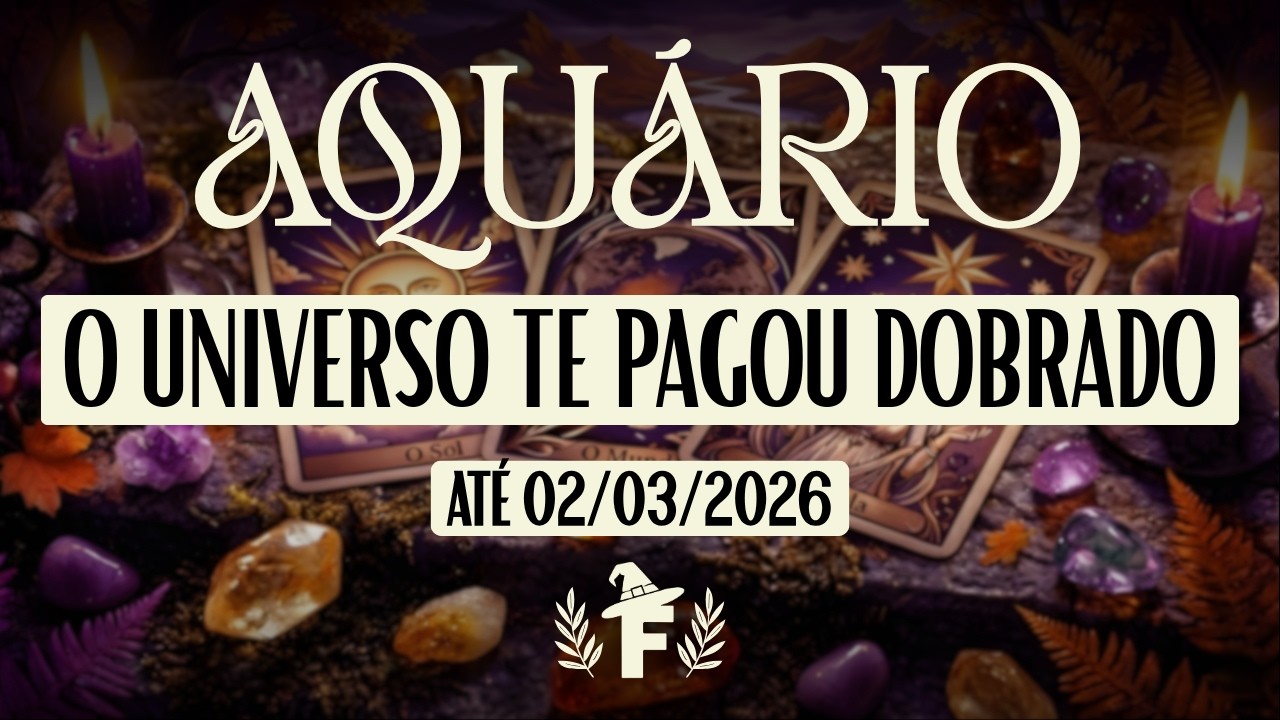 AQUÁRIO ♒︎ | FINALMENTE!! | O RECONHECIMENTO E O BÔNUS QUE VOCÊ MERECE! 💰🏆✨