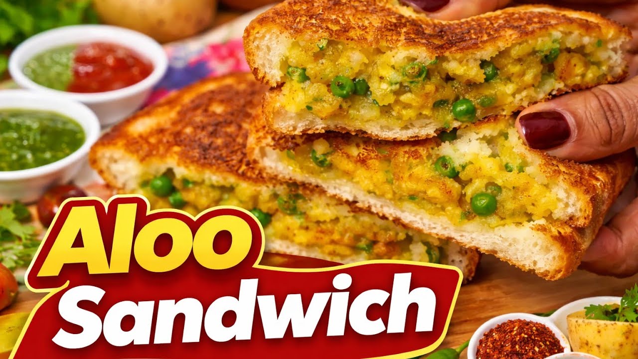 Aloo sandwich on tawa🥪🥪| 5 min me bnaya easy of quick nasta 😋|