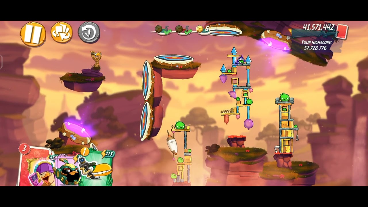 Angry Birds Mighty Eagle Bootcamp  clear room 10/ AB2 MEBC Today #110326