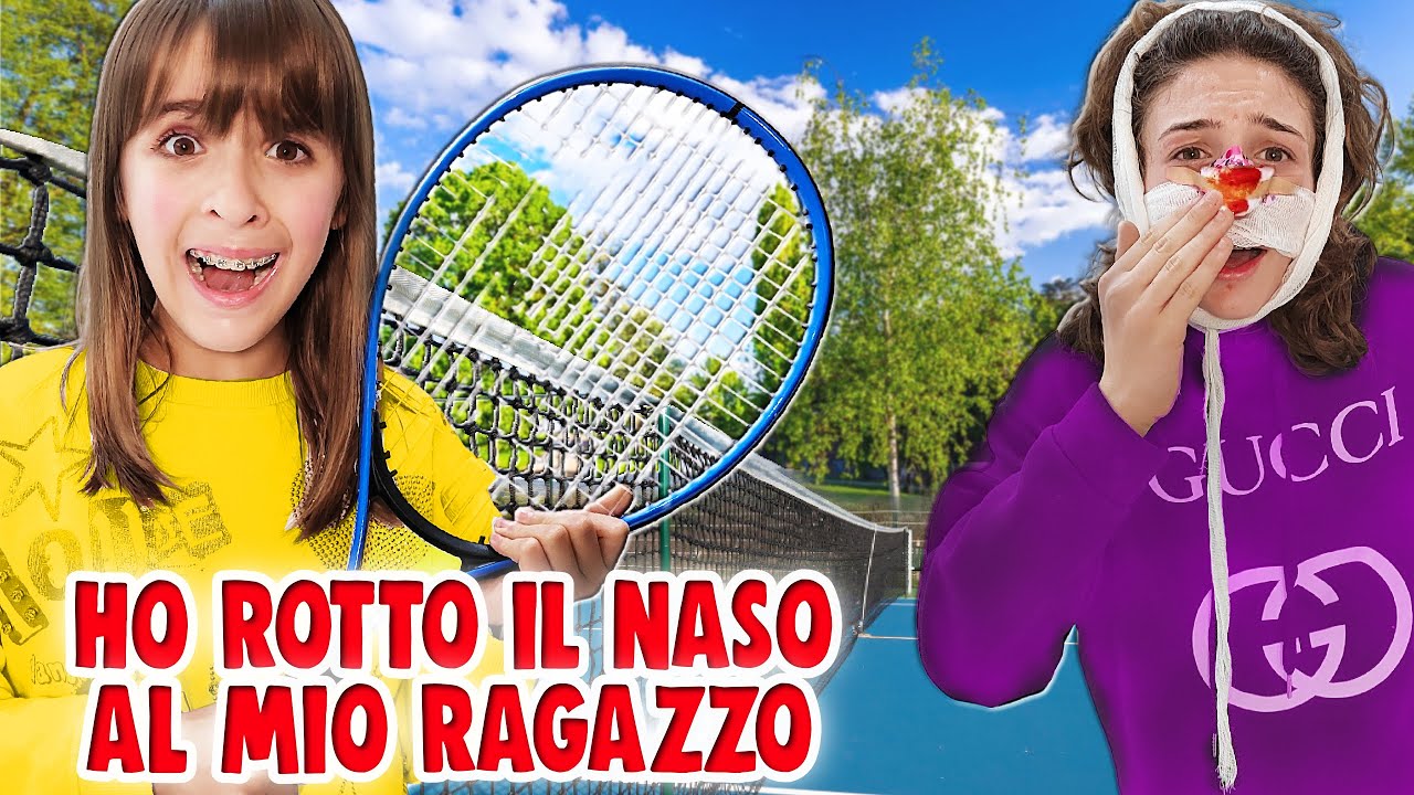 LETIZIA ROMPE IL NASO AL SUO FIDANZATO MATTI DURANTE UNA PARTITA DI TENNIS É FINITO IN OSPEDALE!
