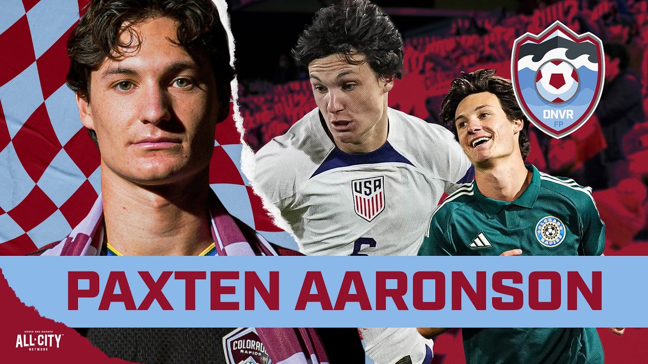 Paxten Aaronson in studio on pressure of being Rapids’ DP, USMNT Dreams & 2026 Goals