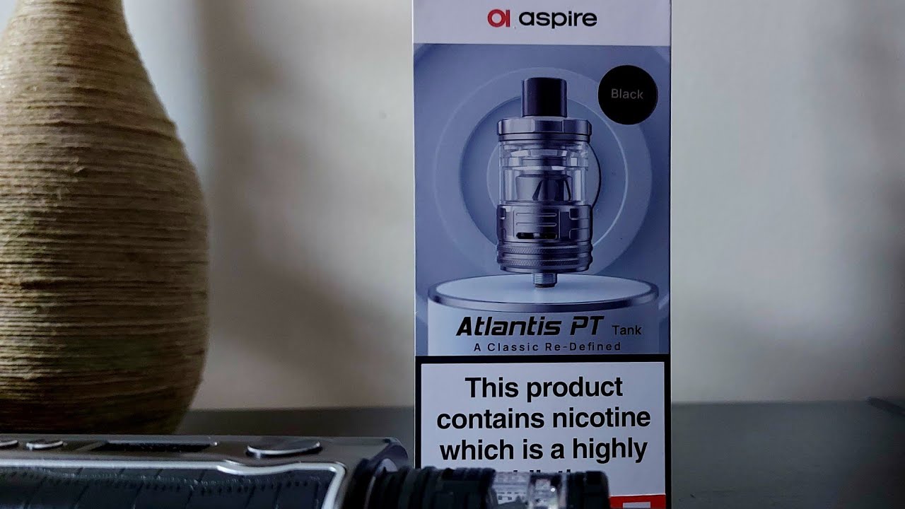 Atlantis Pt tank by Aspire Greek review by Captain 🔞