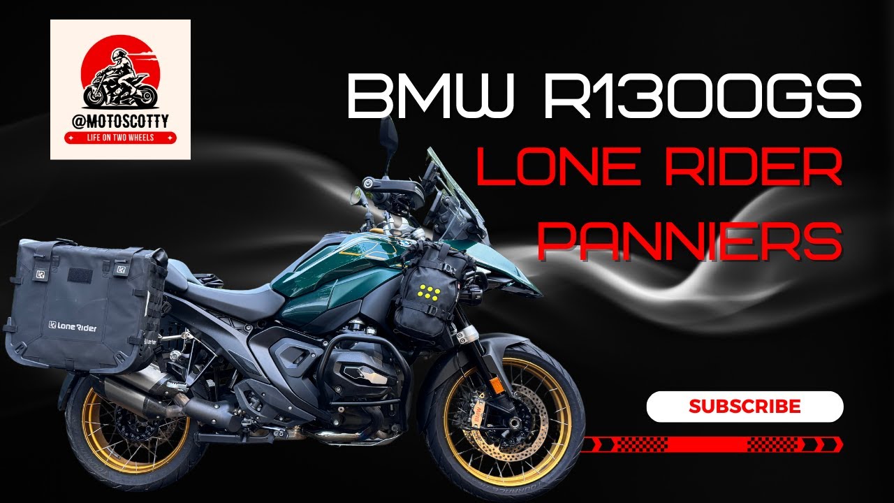 BMW R1300GS Pannier issues solved with Lone Rider's new Motobags