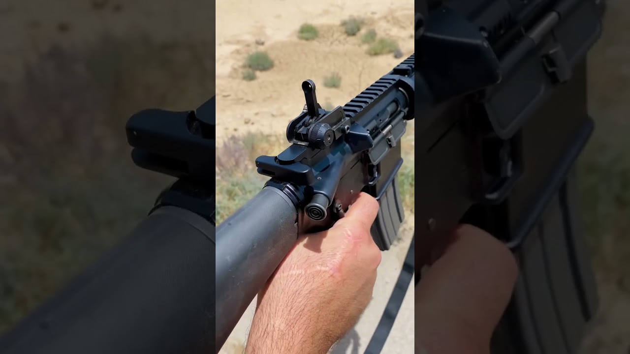 M16 A4 marvellous target #shorts #guns