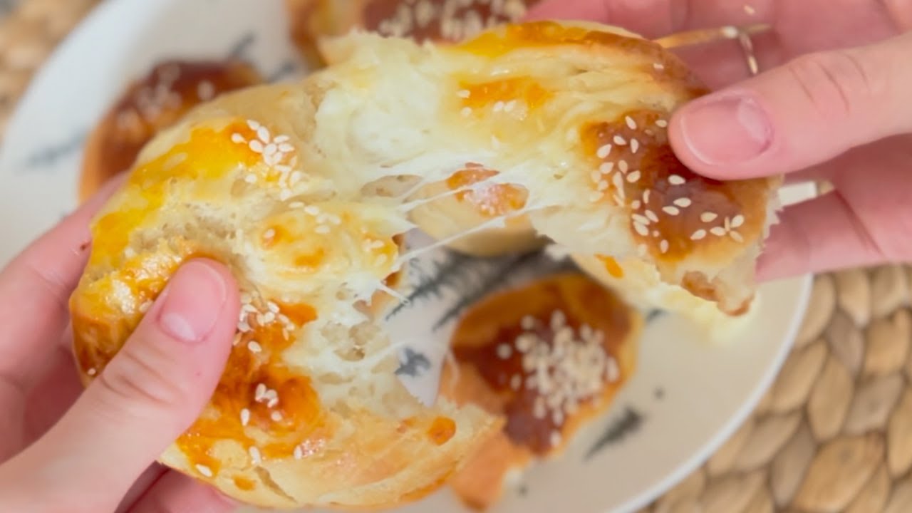 Это было очень вкусно 😋 Вы будете удивлены советом 🤩 Дрожжевое тесто с чеддером