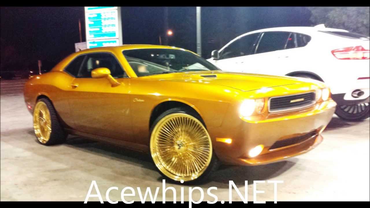 Acewhips.NET- Candy Gold Dodge Challenger on 24