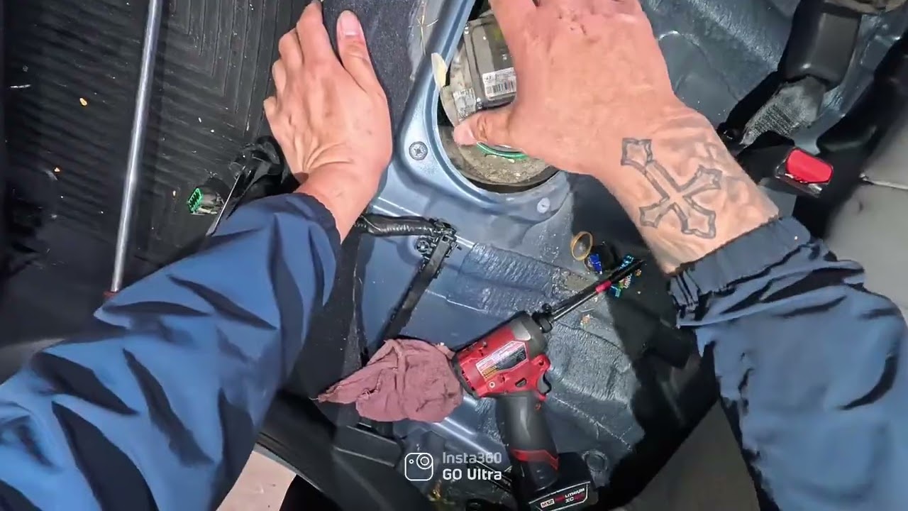 REPLACING LOW PRESSURE FUEL PUMP 2015 HYUNDAI SONATA P1233, P0087 AND GDI PUMP REPLACED ALREADY. 