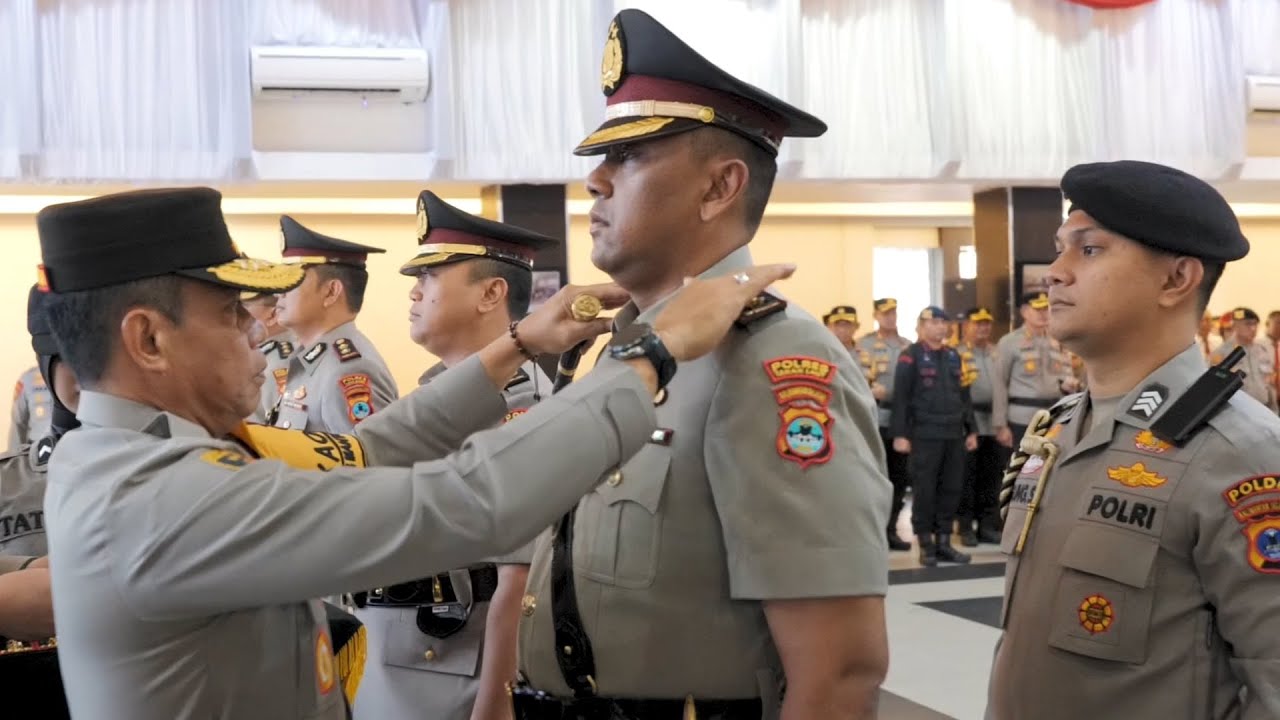 SERAH TERIMA JABATAN DIRRESKRIMSUS, KAPOLRES TALA & TANBU DI LINGKUNGAN POLDA KALIMANTAN SELATAN