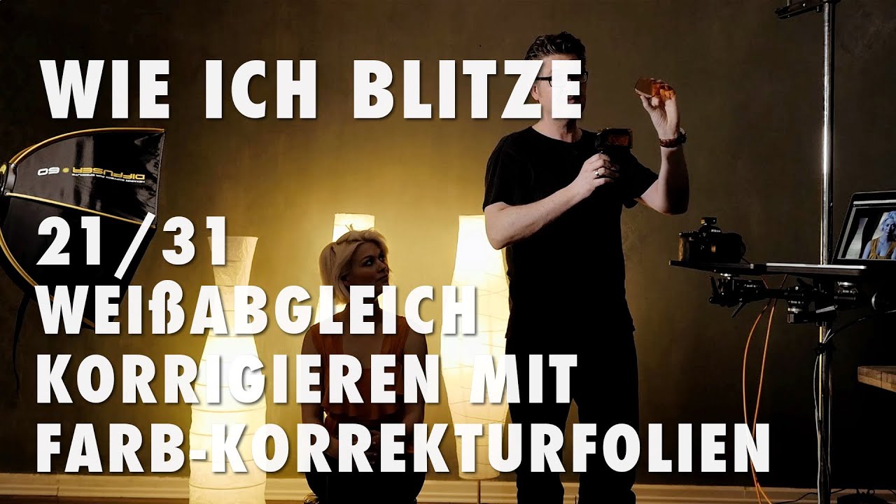 Wie ich blitze 21/31 - Blitzen mit Farb-Korrekturfolien