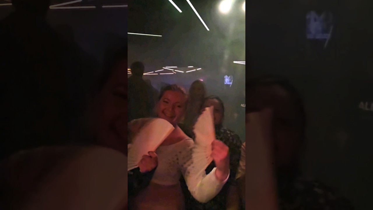 Night Club Party with Foreigners❤️ #birmingham #club #rosies #dance #girls #love #subscribe