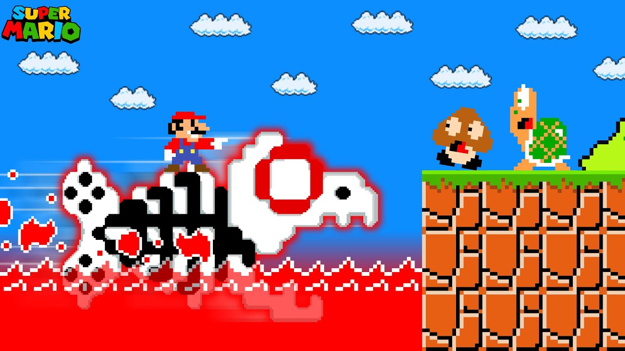 If Mario Can CONTROL Everything in Super Mario Bros.?