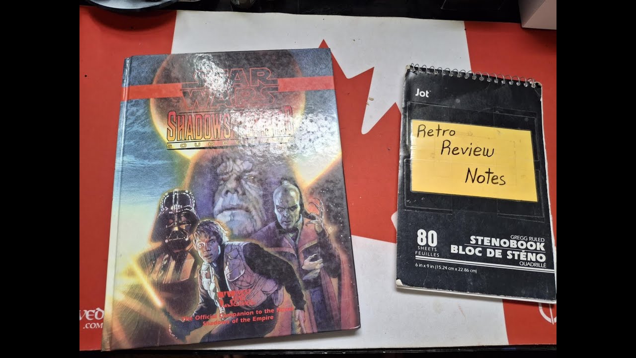 Retro Review - Star Wars RPG Shadows of the Empire Sourcebook