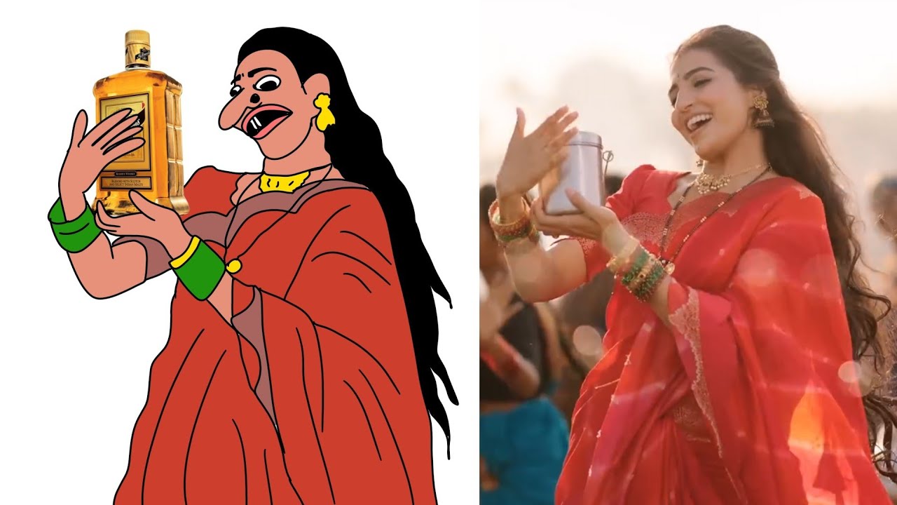 Peddi Reddy Full Video Song Drawing Meme | Telugu Songs | Bullet Bandi Laxman | Madeen Sk |Funny Art