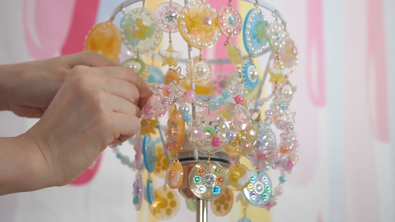 レジンでまじかるちいかわ風なライトを作ってみたらとんでもなく可愛いの出来た【 こうじょうちょー  】