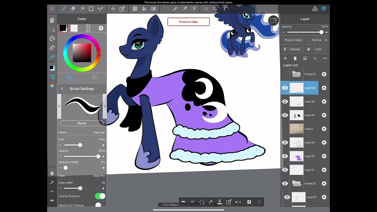 Princess Luna Speedpaint 