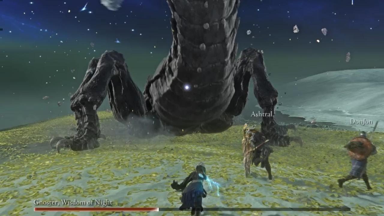 ELDEN RING NIGHTREIGN Gnoster boss lvl 10 party