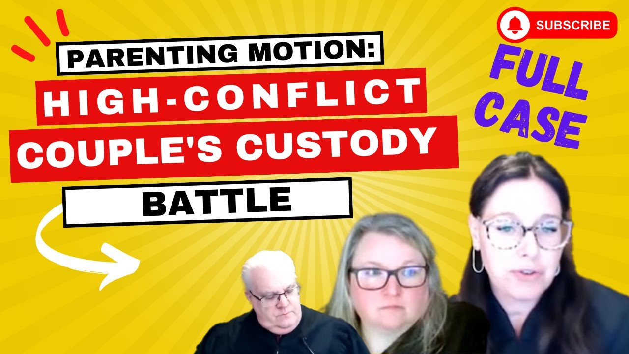Parenting Motion: High-Conflict Couple's Custody BATTLE! (Updated)