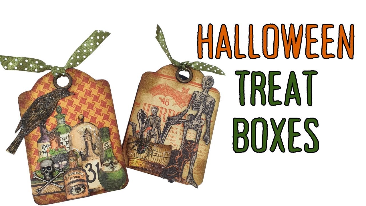 Halloween Treat Boxes