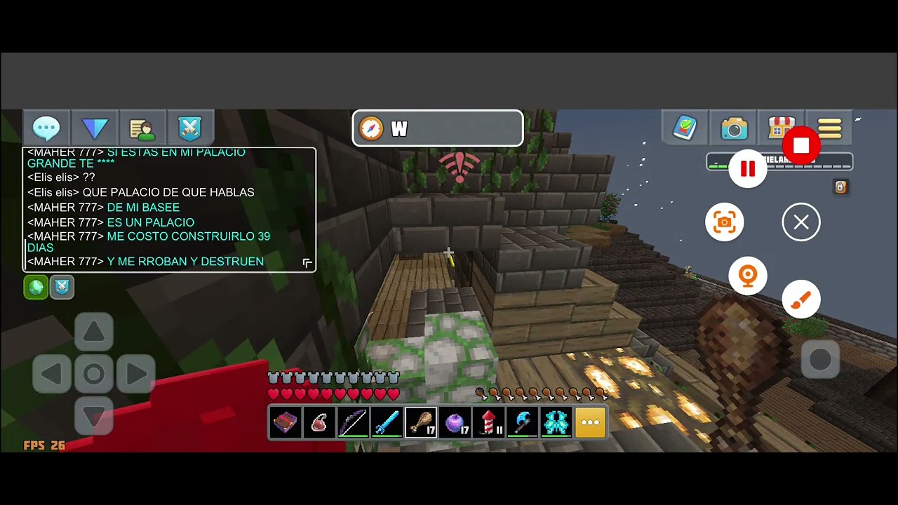 Planet of cubes/planet craft woodland mansion raid!