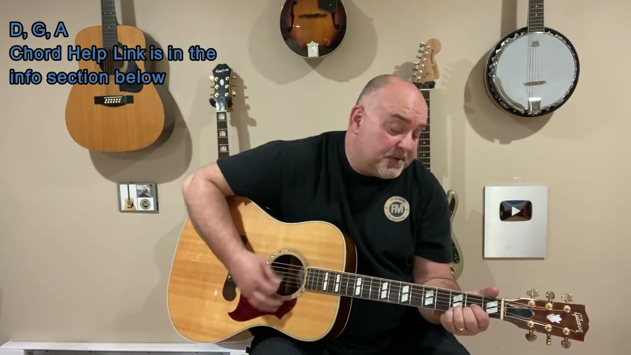 Green, Green grass of home - Porter Wagoner (cover/lesson) - Easy 3 Chord Tune