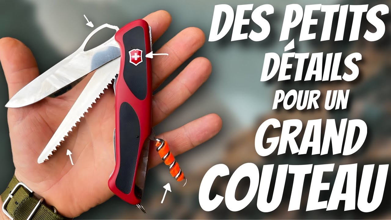Victorinox RangerGrip 79 : Le Meilleur Couteau Suisse Ouverture Une Main !